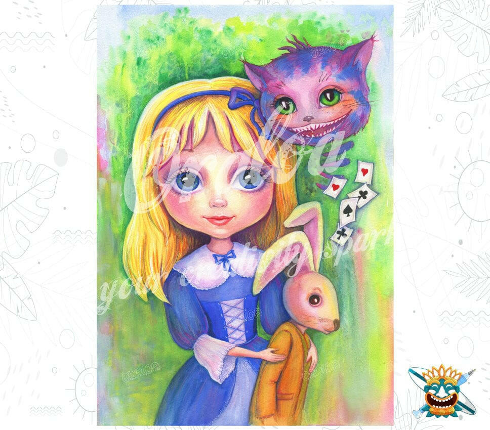 Alice in Wonderland Oraloa.