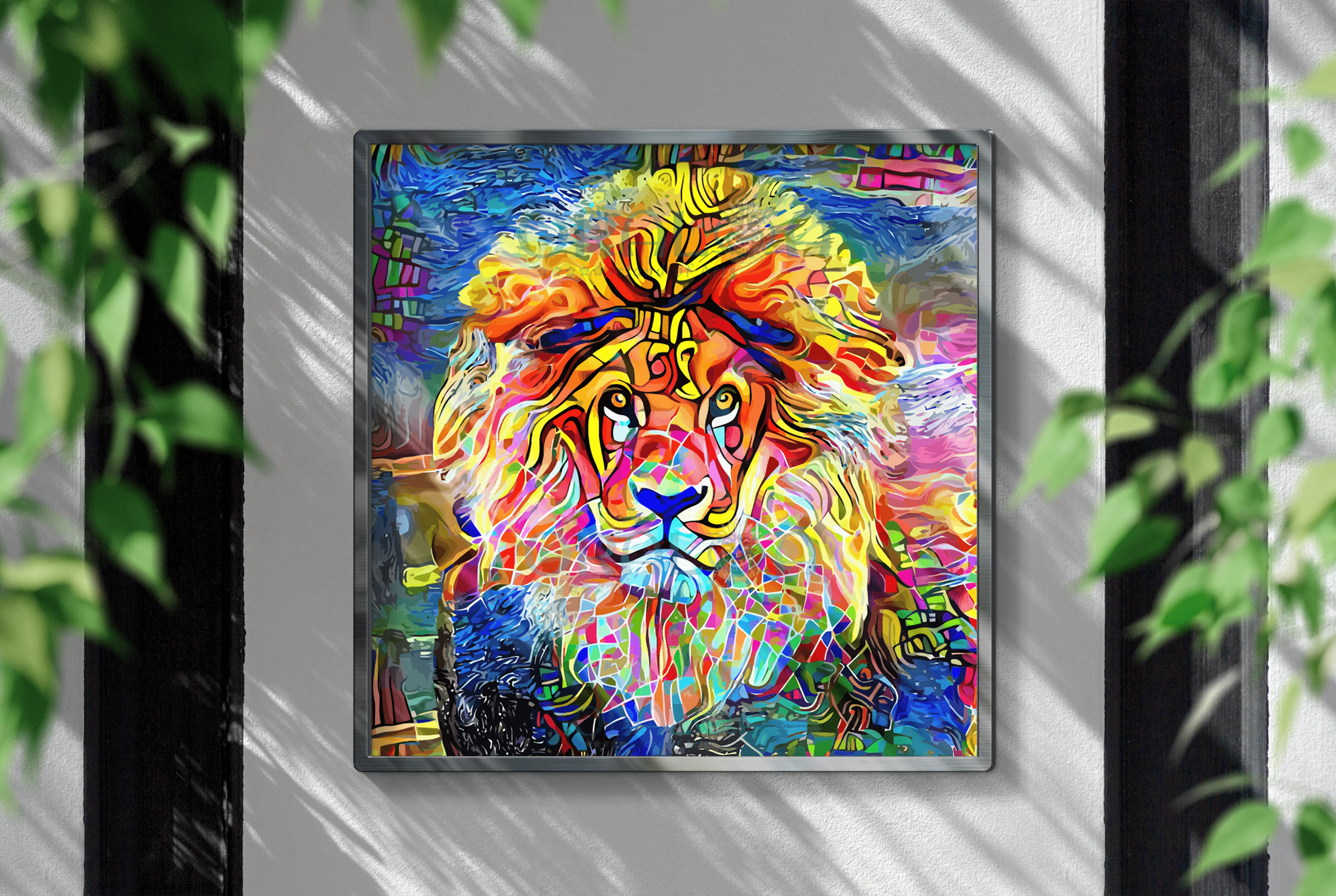 Lion and colors Oraloa.